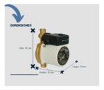Bomba Presurizadora Rowa Mini RW9 - Imagen 3