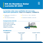 Sistema de bombeo solar Loretz S1-200 - Imagen 3