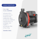Bomba Centrifuga Leo Eleva Agua 48m 8400 Lts/h 2hp 220v - Imagen 2