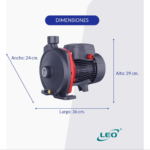 Bomba Centrifuga Leo Eleva Agua 48m 8400 Lts/h 2hp 220v - Imagen 4