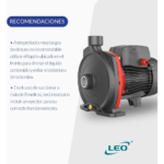 Bomba Centrifuga Leo Eleva Agua 48m 8400 Lts/h 2hp 220v - Imagen 5