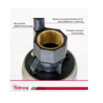 Bomba Sumergible De Pozo Motorarg 4pack80 0.8 Hp - Imagen 4