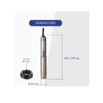 Bomba Sumergible Pozo Motorarg Sub4 200 M 2hp 110mts 4pulg - Imagen 4