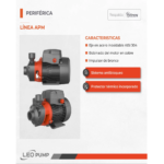 Bomba Periférica Leo Apm60 - Imagen 2