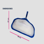 Sacahojas Bolsa Grande Vulcano 32 Mm Profesional Para Pileta - Imagen 2