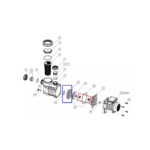 Difusor Vulcano Y Oring Bomba Bae-bat-BAS-BAF   033/050/0.75 Y 1 Hp - Imagen 3