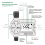 Programador Riego Automático Canilla Rain Bird Timer Digital Exterior - Imagen 2