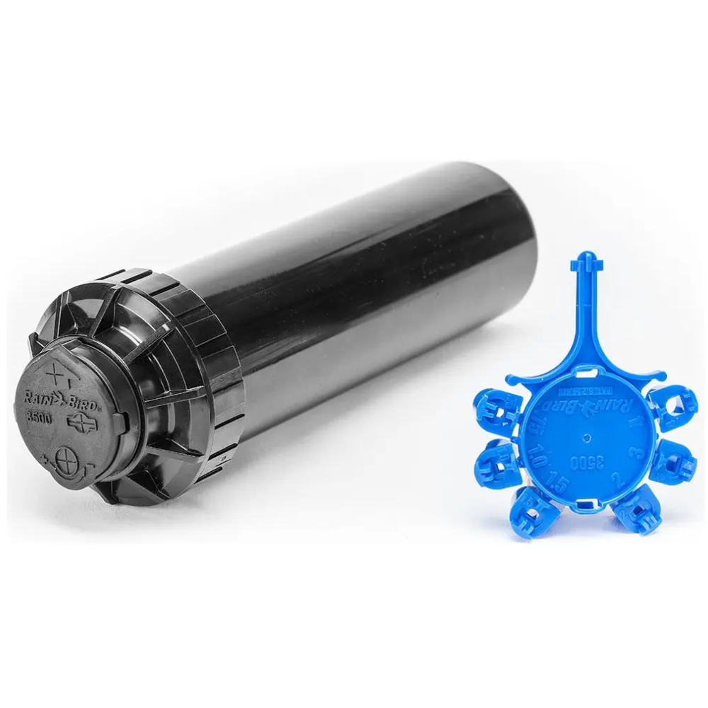 ROTOR 3500 2 Rotor Aspersor Rain Bird 3504 Pc 2.9 A 10.7mts Riego Jardín - Imagen 1