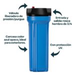 Carcasa Portafiltro De Agua Altos Caudales Big Blue 20x 4.5 - Imagen 4