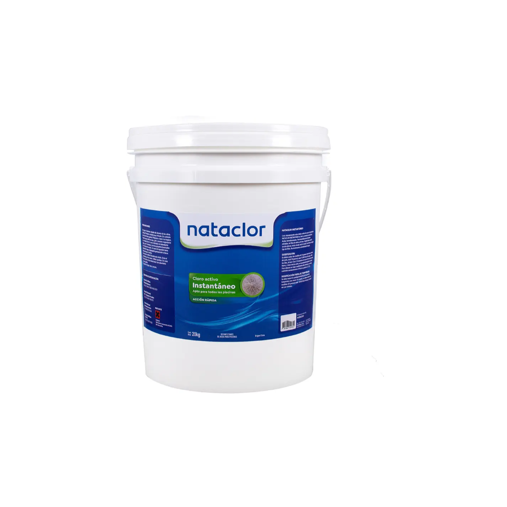 cloro instantaneo 20kg Cloro Granulado Instantáneo 20kg Nataclor - Imagen 1