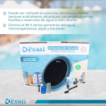 Ionizador Solar 3w Pileta Pearl Anti Y Bacterias - Imagen 5